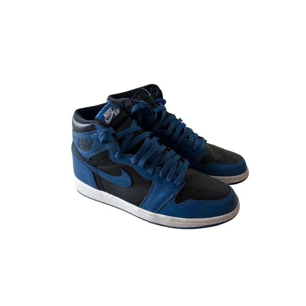 Nike Jordan 1 Retro High OG Dark Marina Blue 555088-404 Men Size 9